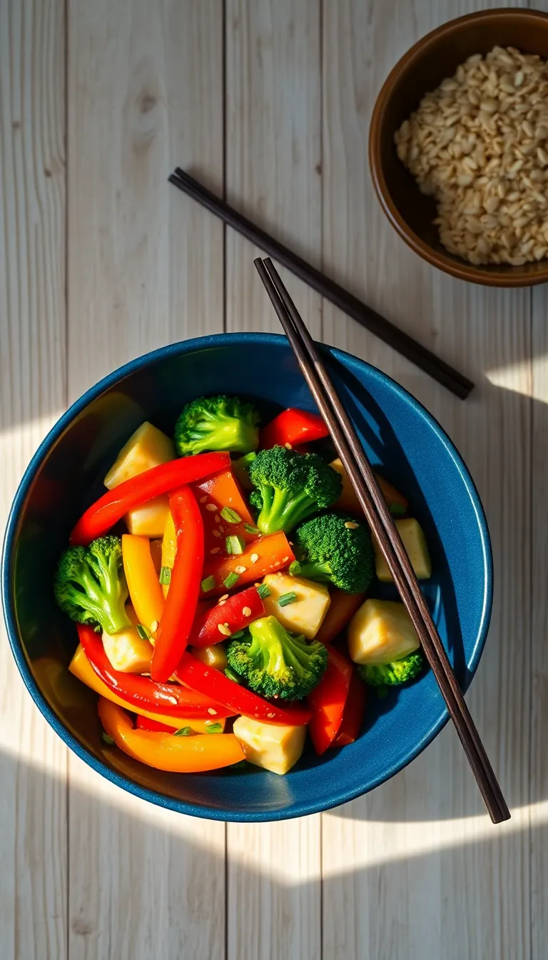About This vegetable stir fry Recipe