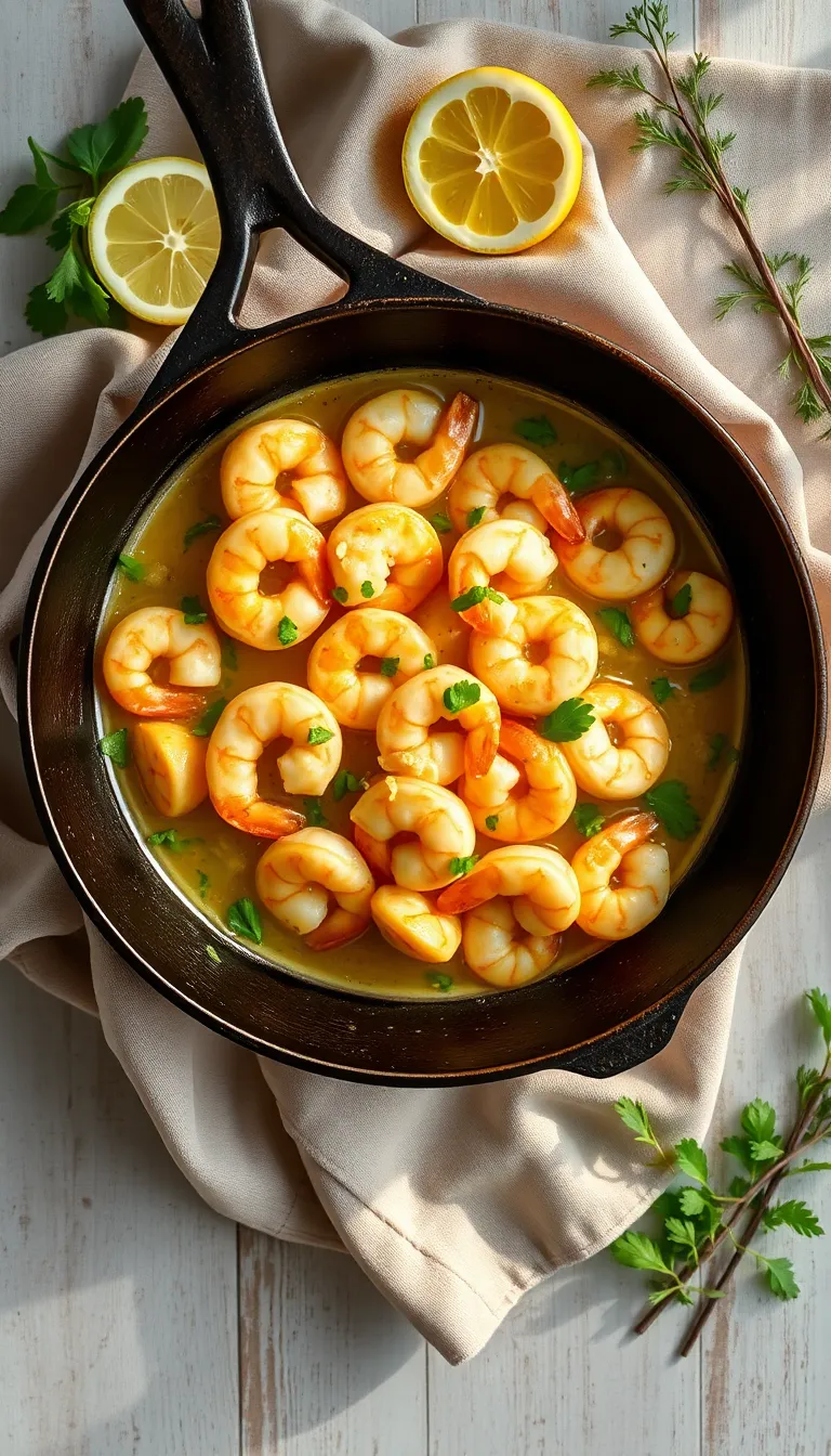 About This garlic butter shrimp Recipe