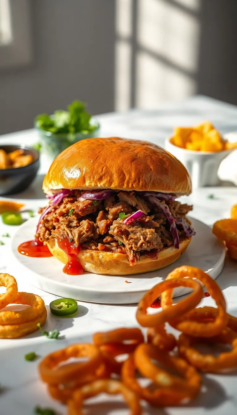 About This pulled pork sandwich Recipe