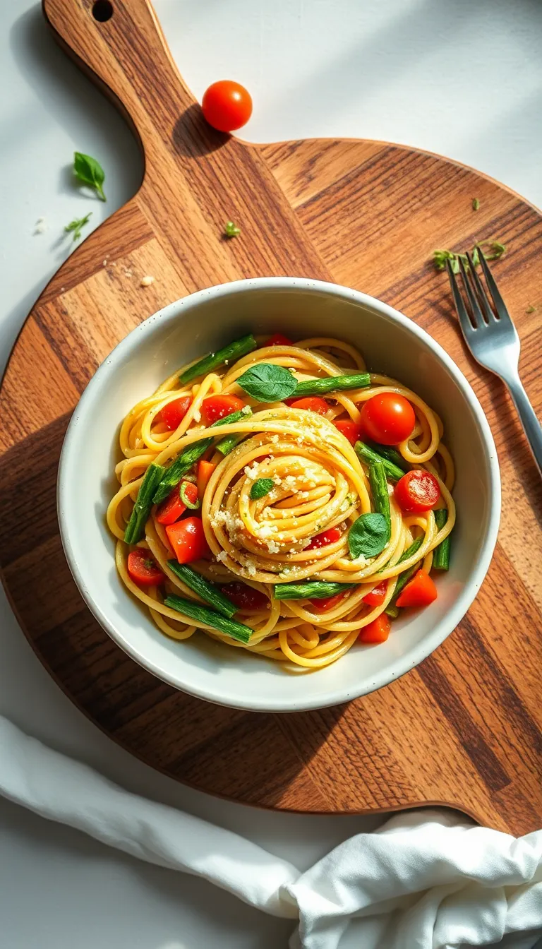 About This pasta primavera Recipe