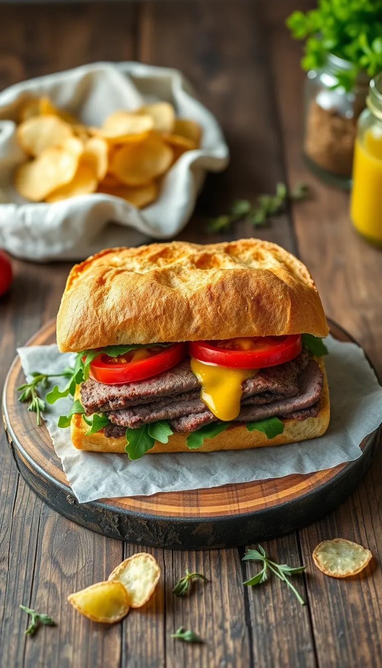 About This roast beef sandwich Recipe