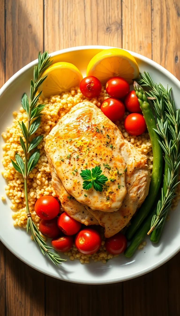 About This lemon herb chicken Recipe