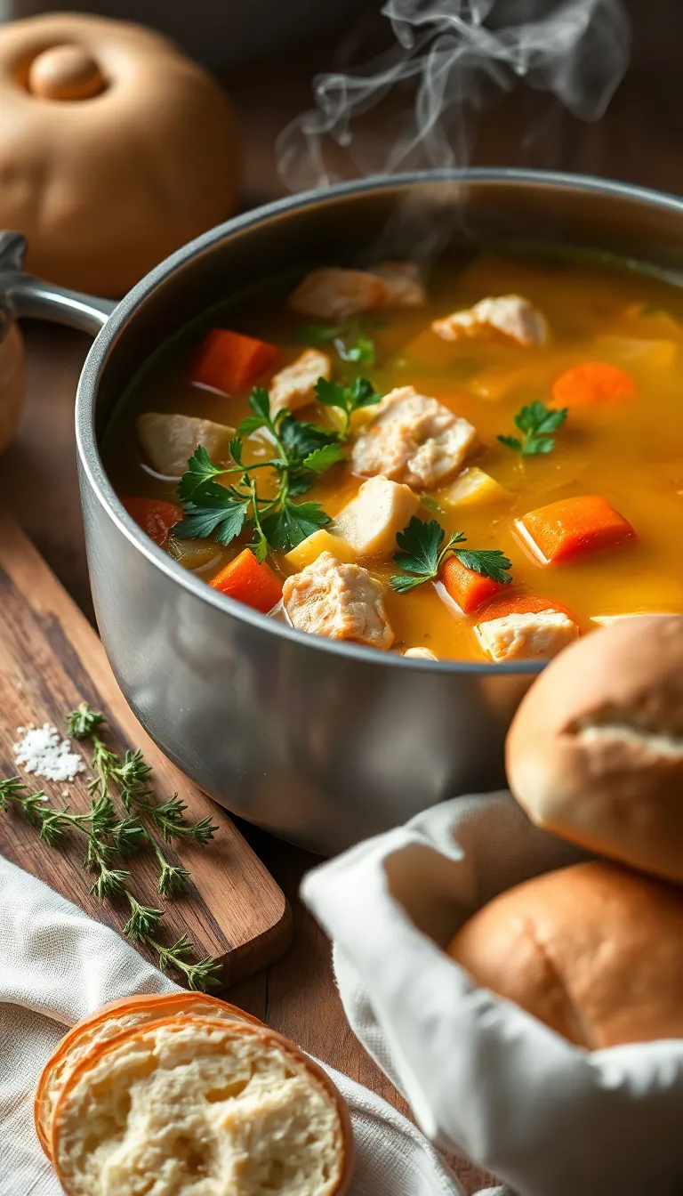 About This chicken soup Recipe
