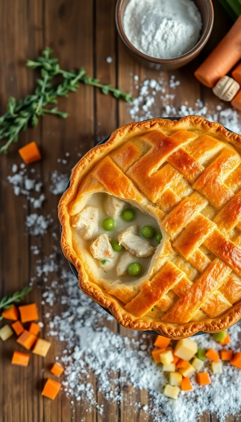 About This chicken pot pie Recipe