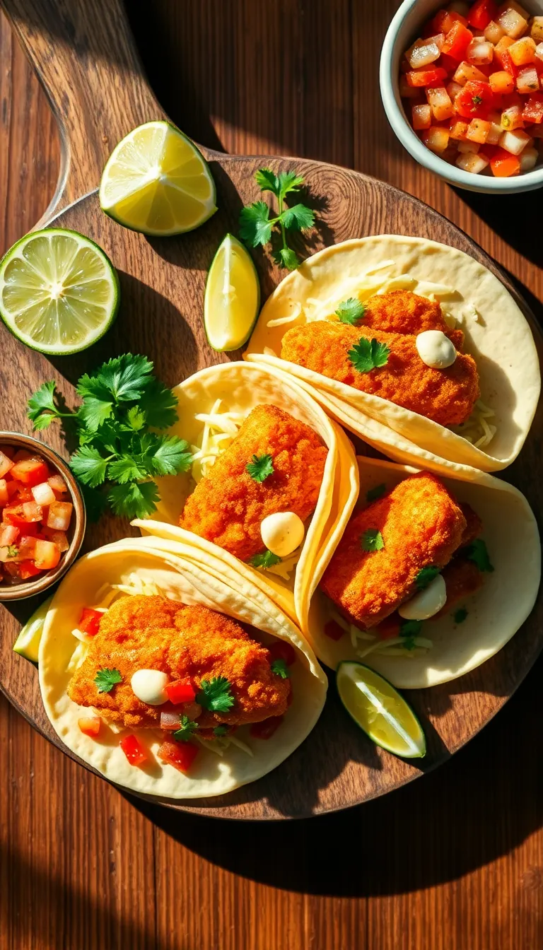 About This crispy fish tacos Recipe