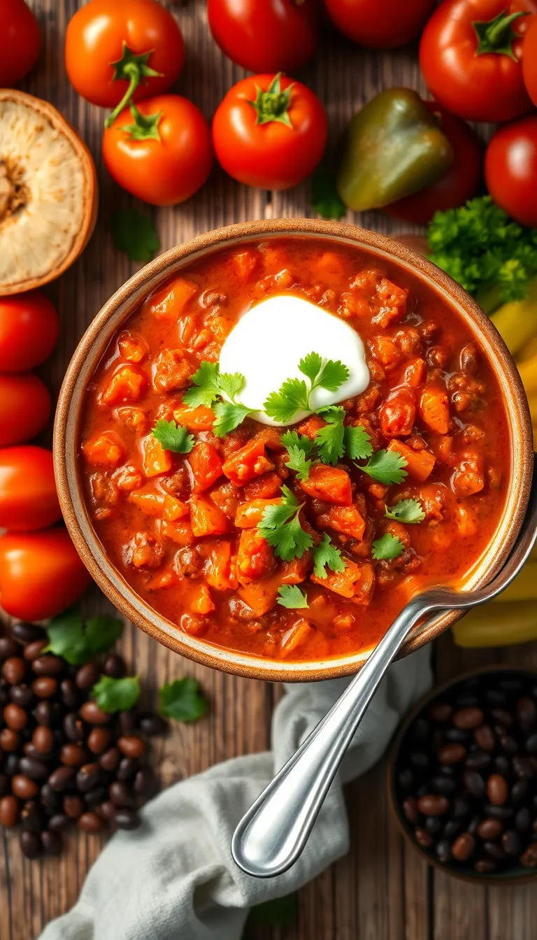 About This vegetarian chili Recipe