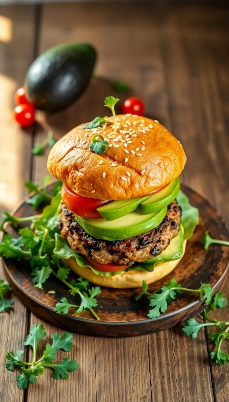 About This vegan burger Recipe