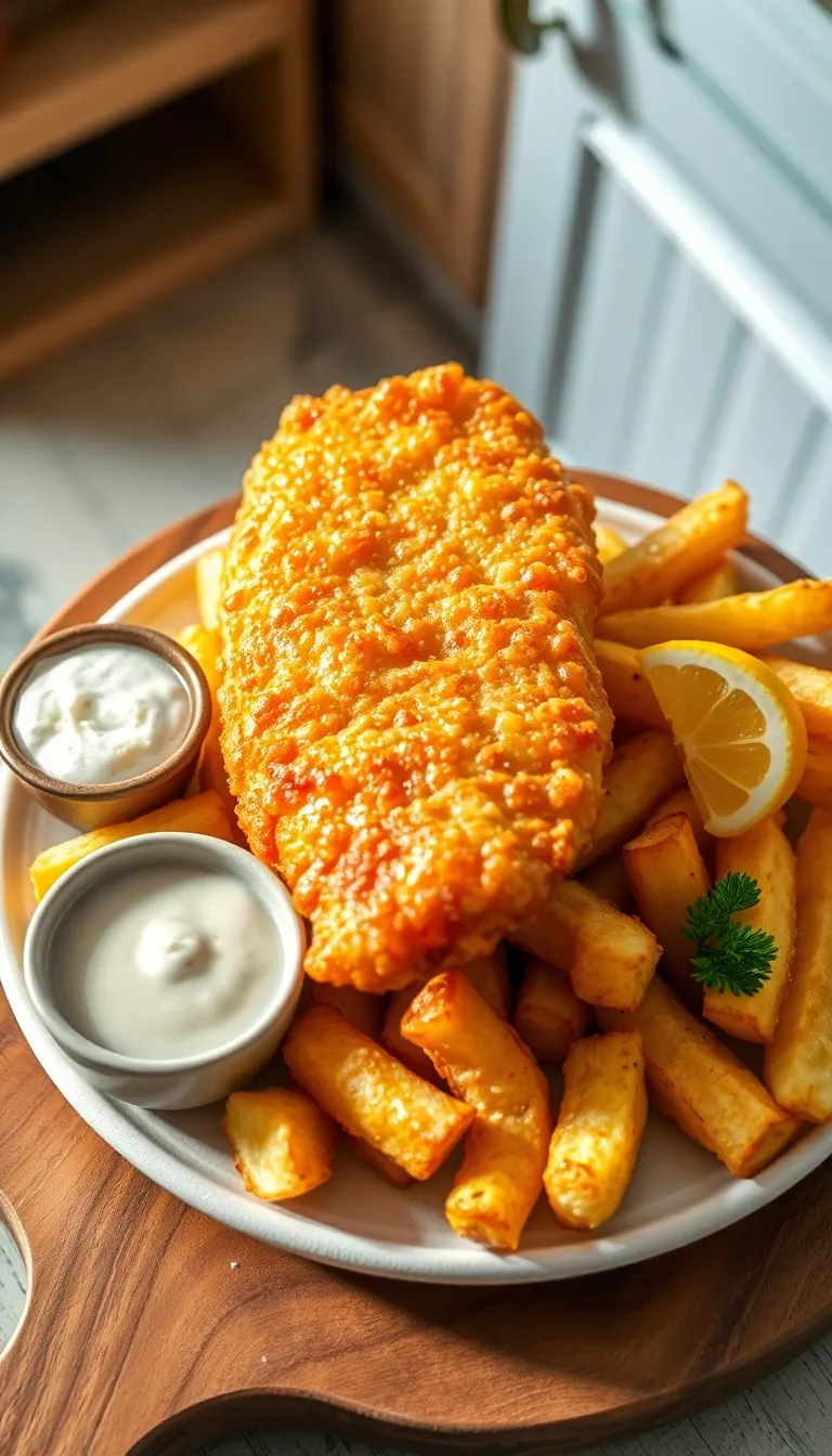 About This fish and chips Recipe