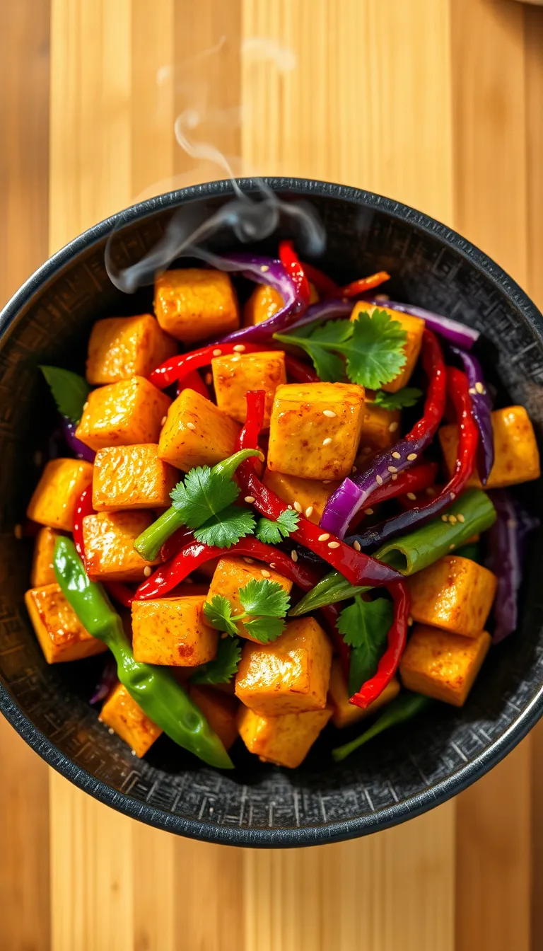 About This tofu stir fry Recipe