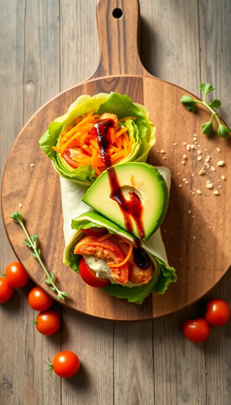 About This veggie wrap Recipe