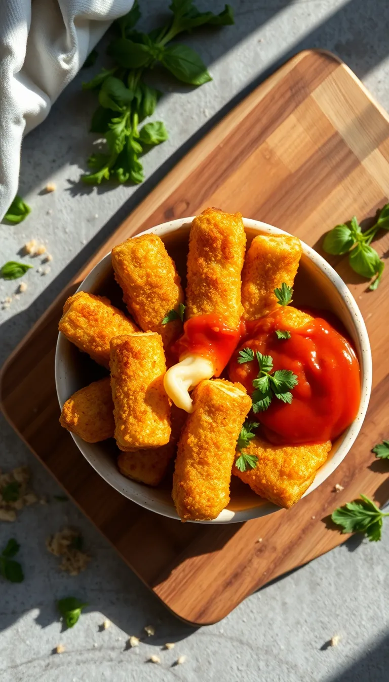 About This mozzarella sticks Recipe