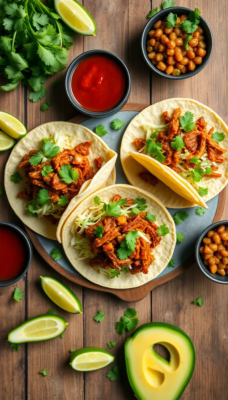 About This pulled pork tacos Recipe