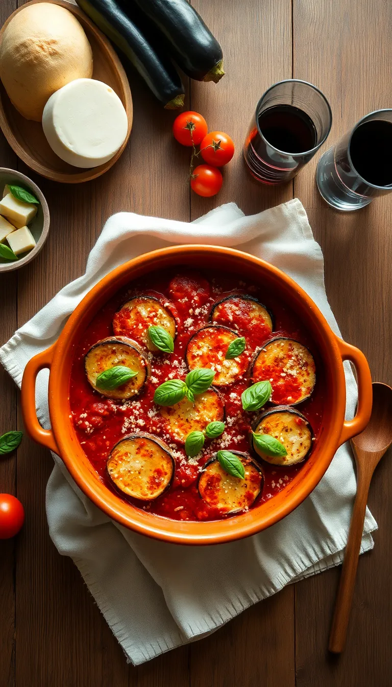 About This eggplant parmesan Recipe