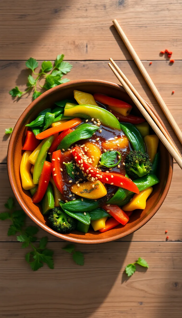 About This vegan stir fry Recipe