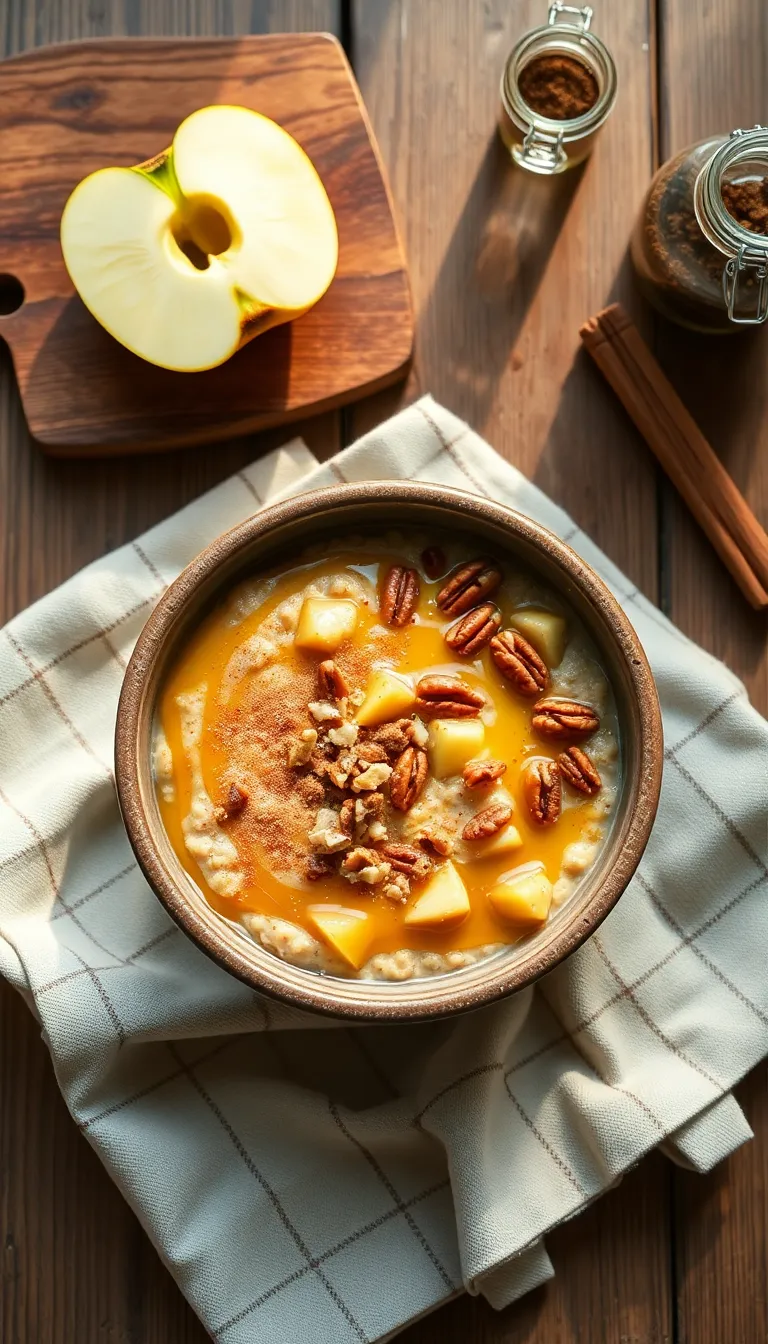 About This apple cinnamon oatmeal Recipe