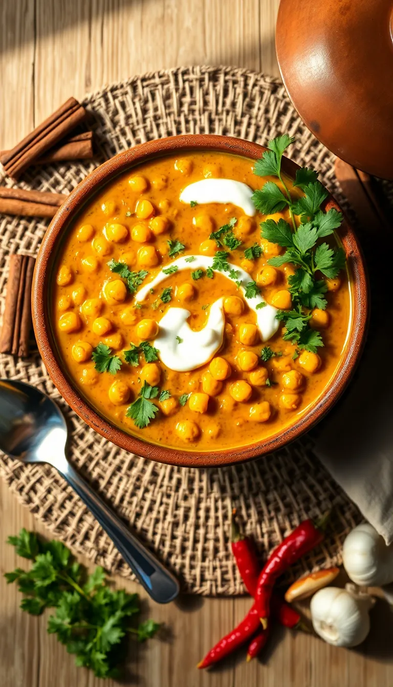 About This chickpea curry Recipe