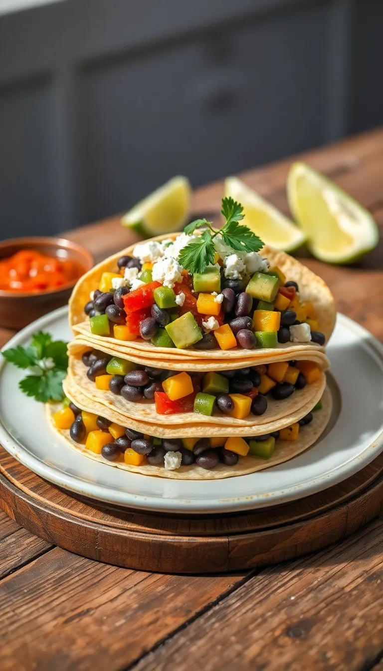 About This vegetarian tacos Recipe
