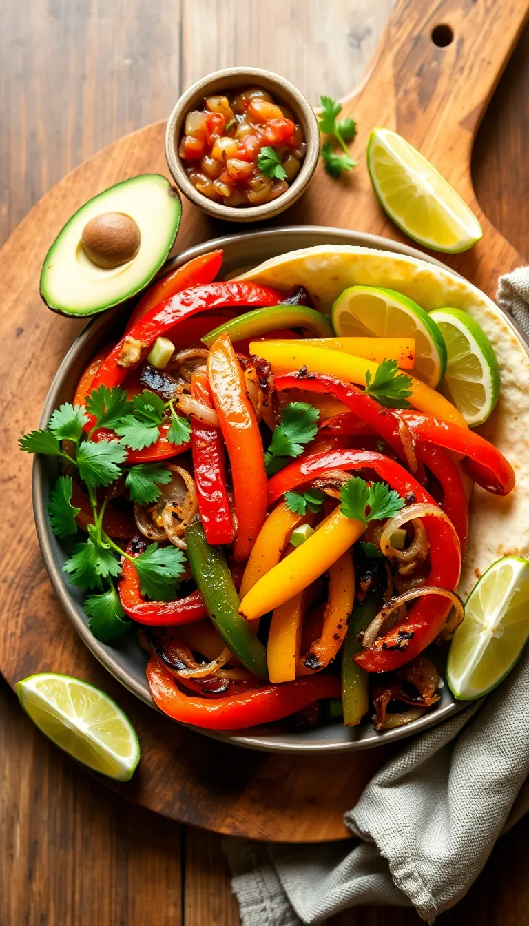 About This veggie fajitas Recipe